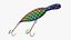 Fishing lure crank type