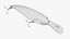 Fishing lure crank type