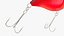 Fishing lure crank type