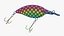 Fishing lure crank type