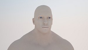 strong man 3d model