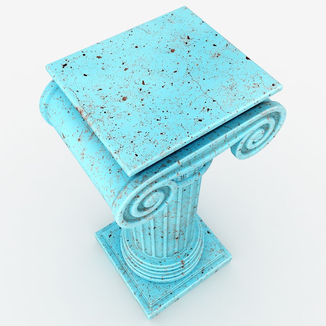 Column 04 Blue Fbx