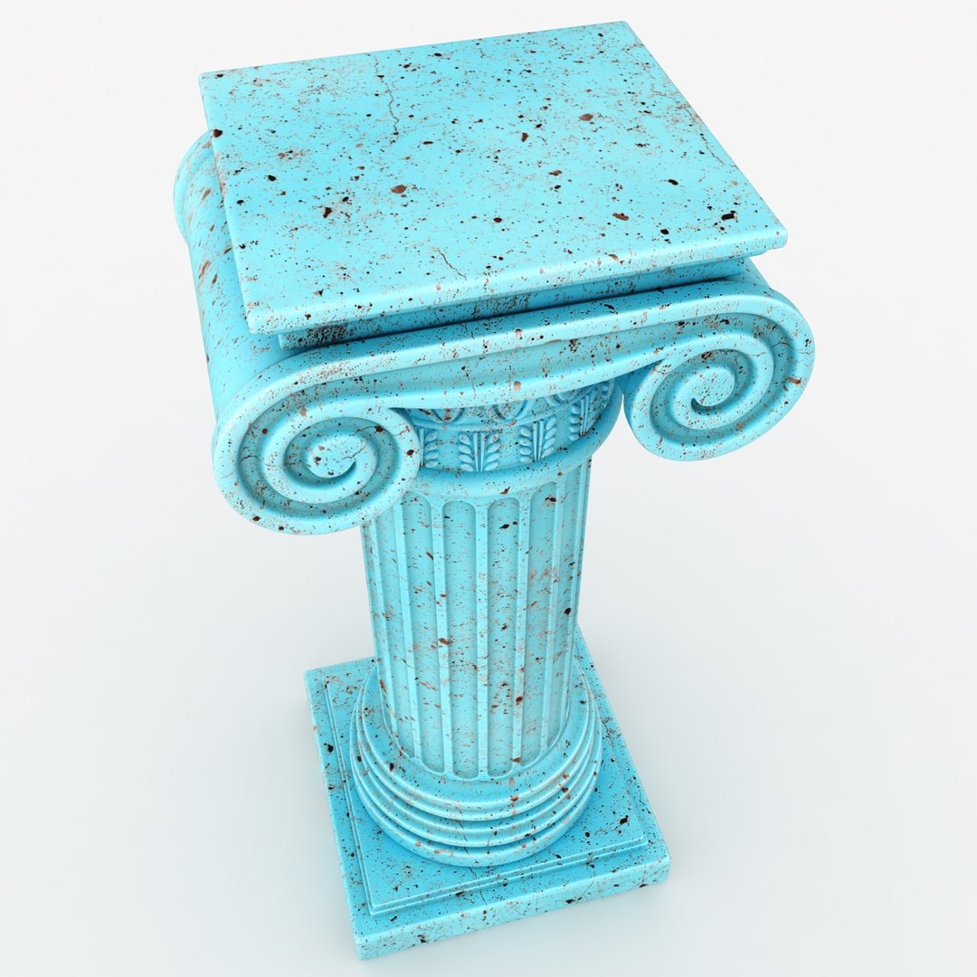 Column 04 Blue Fbx