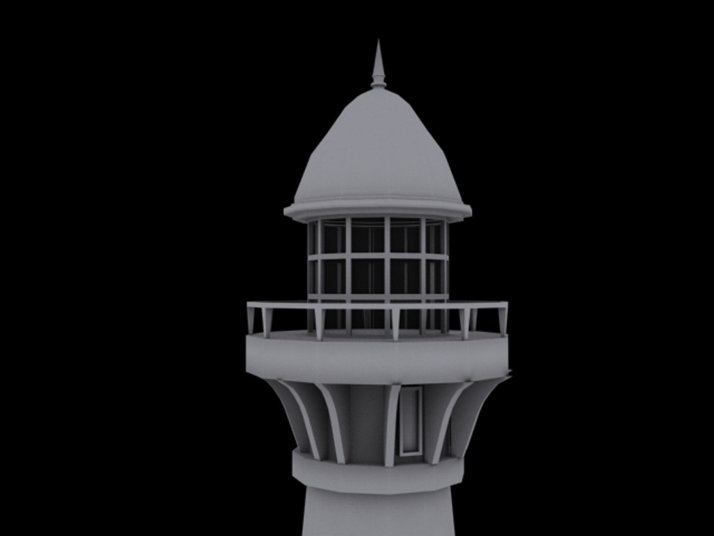 3d Model Guard Tower