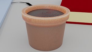 3D model Empty Plant Pot High Quality