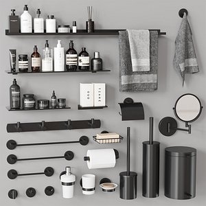 3D model Bathroom Accessories 34