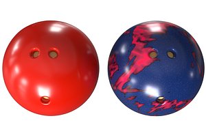 3D Bowling Ball PBR