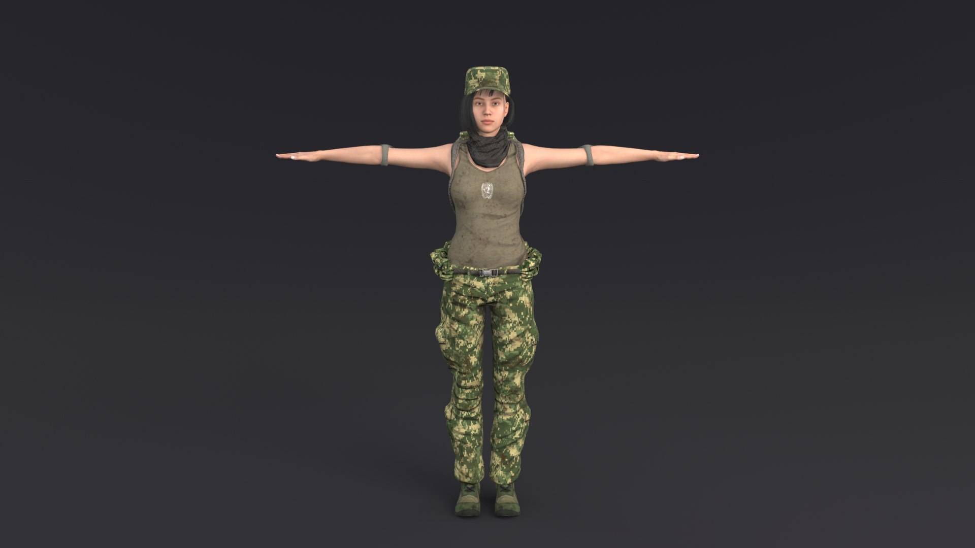 Soldier Model - TurboSquid 2251091