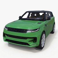 Green Modern Crossover Sport Simplified