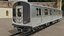 newyork subway train Low-poly