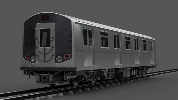 3D model newyork subway train Low-poly 3D model - TurboSquid 1943427