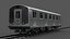 newyork subway train Low-poly
