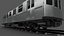 newyork subway train Low-poly