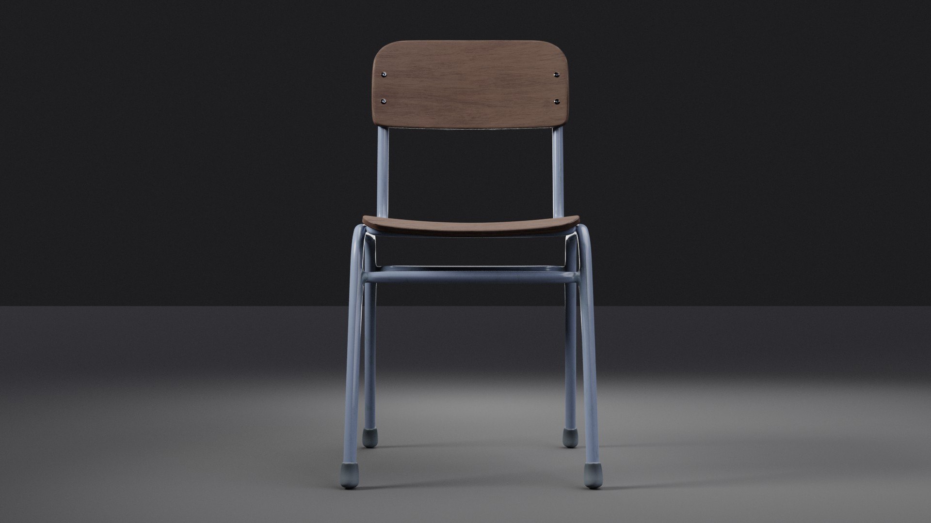 School Chair Model TurboSquid 1925847