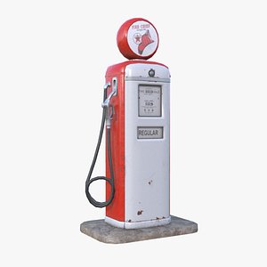 Retro Gas Pump