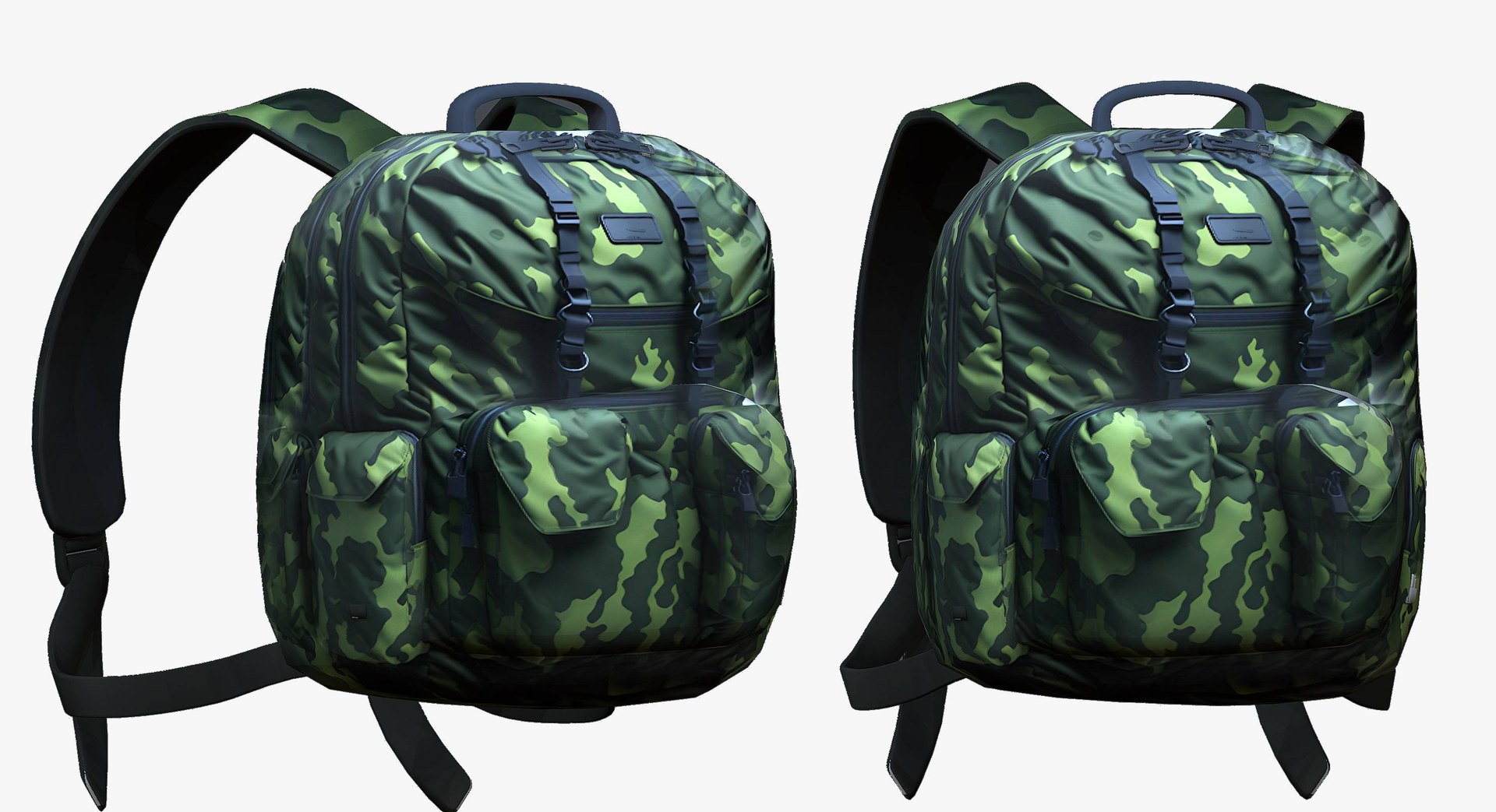 Backpack Camping bag baggage 3D model - TurboSquid 2057410