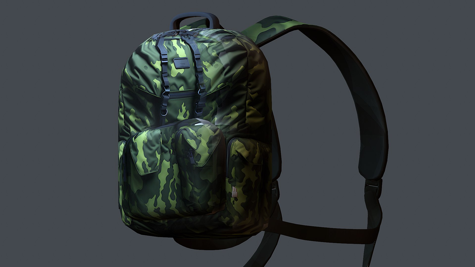 Backpack Camping bag baggage 3D model - TurboSquid 2057410
