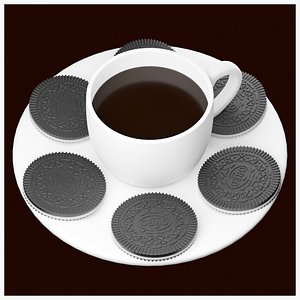 3D Cookies 3D Model