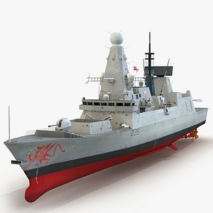 Destroyer HMS Dragon D35 Type 45