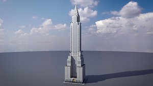 3D Chrysler Building