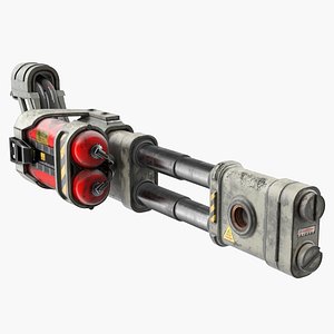 aircraft hydraulic control air 3D model