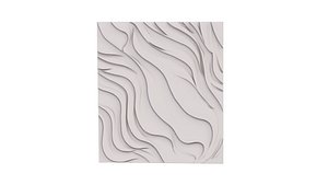 3D decor set wall panel wall relief mural CNC 43 model