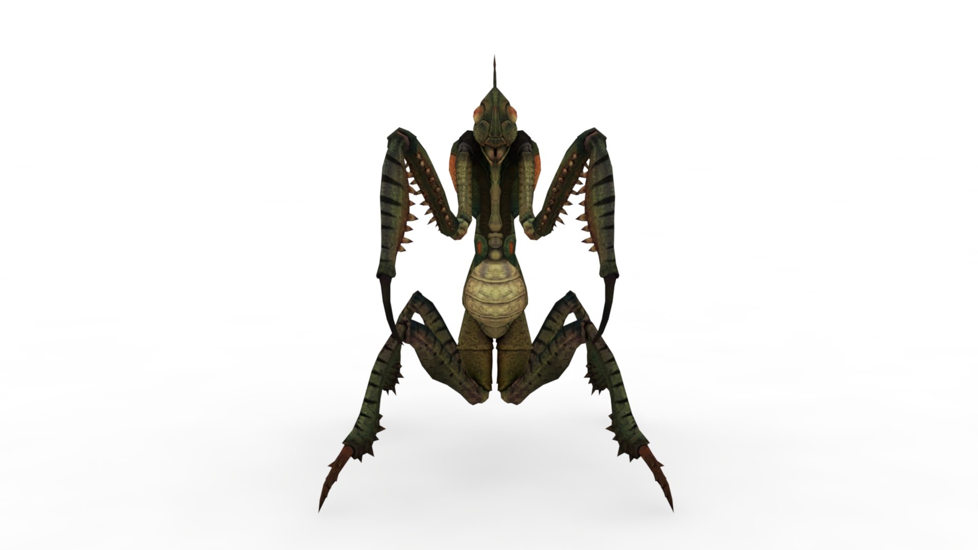 3D Alien Mantis - TurboSquid 1932177