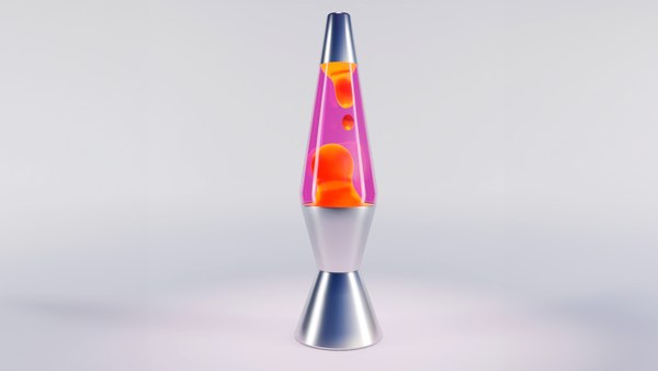 Modello 3D Lampada Lava a basso numero di poligoni - TurboSquid 1575166
