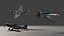 North American P-51D Mustang Lowpoly-Jäger