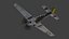North American P-51D Mustang Lowpoly-Jäger