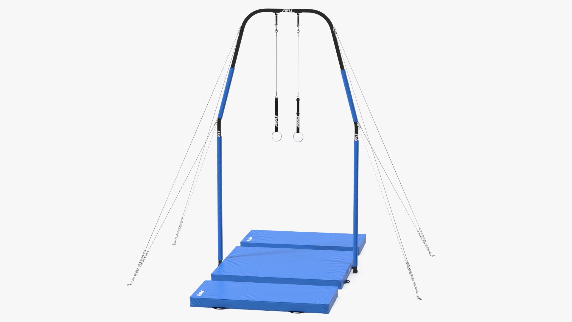 Ring Tower Blue 3D model preview