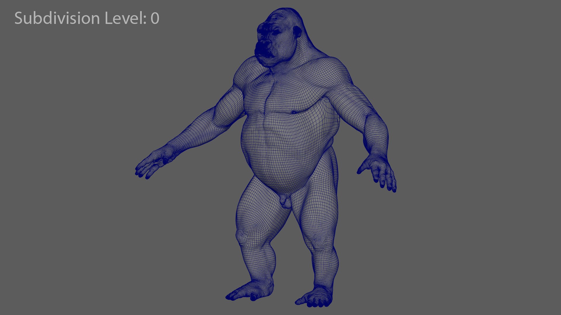 3D Gorilla Fur Objects Model - TurboSquid 1697650