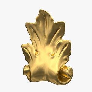 3D Plaster Decorative Bow DS302