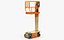 jlg scissor lifts telescopic 3D model