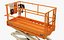 jlg scissor lifts telescopic 3D model