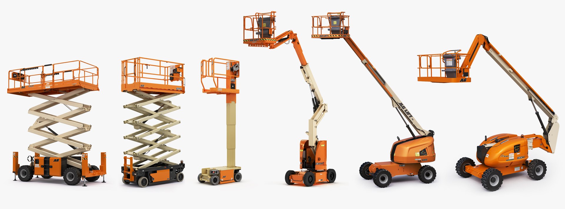 jlg scissor lifts telescopic 3D model https://p.turbosquid.com/ts-thumb/o4/oRYcMx/9s/jlg_collection_02/jpg/1674591425/1920x1080/fit_q87/e6ca0757e372db1df10bd5ddebd0392f6c37239f/jlg_collection_02.jpg