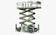 jlg scissor lifts telescopic 3D model