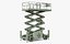 jlg scissor lifts telescopic 3D model