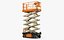 jlg scissor lifts telescopic 3D model