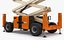 jlg scissor lifts telescopic 3D model