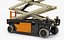 jlg scissor lifts telescopic 3D model