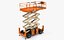 jlg scissor lifts telescopic 3D model