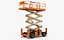 jlg scissor lifts telescopic 3D model