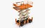 jlg scissor lifts telescopic 3D model