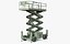 jlg scissor lifts telescopic 3D model