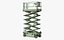 jlg scissor lifts telescopic 3D model