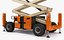 jlg scissor lifts telescopic 3D model