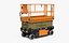 jlg scissor lifts telescopic 3D model