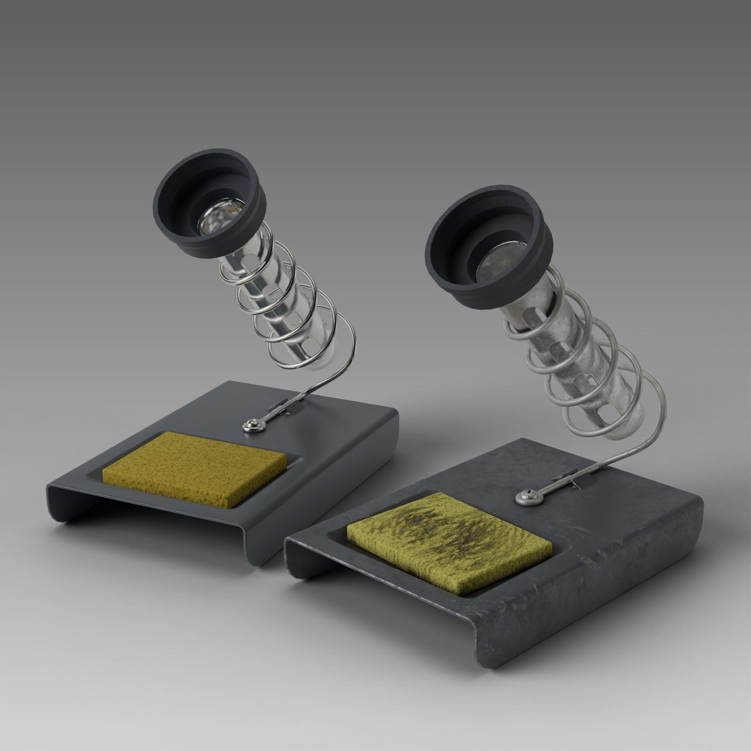Soldering Iron Holder 3D Model TurboSquid 2071371