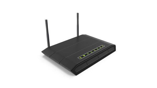 modelo 3d Router inalámbrico - TurboSquid 2152407
